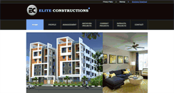 Desktop Screenshot of eliteconstructions.net
